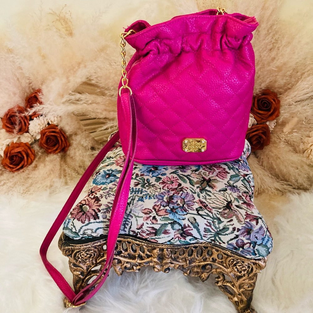 Jessica Simpson hot pink crossbody bag new without tags